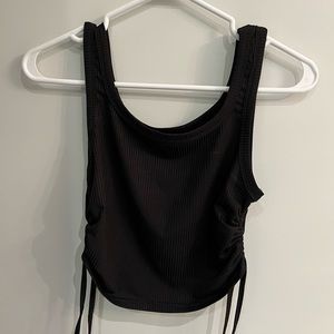 Side Scrunch top